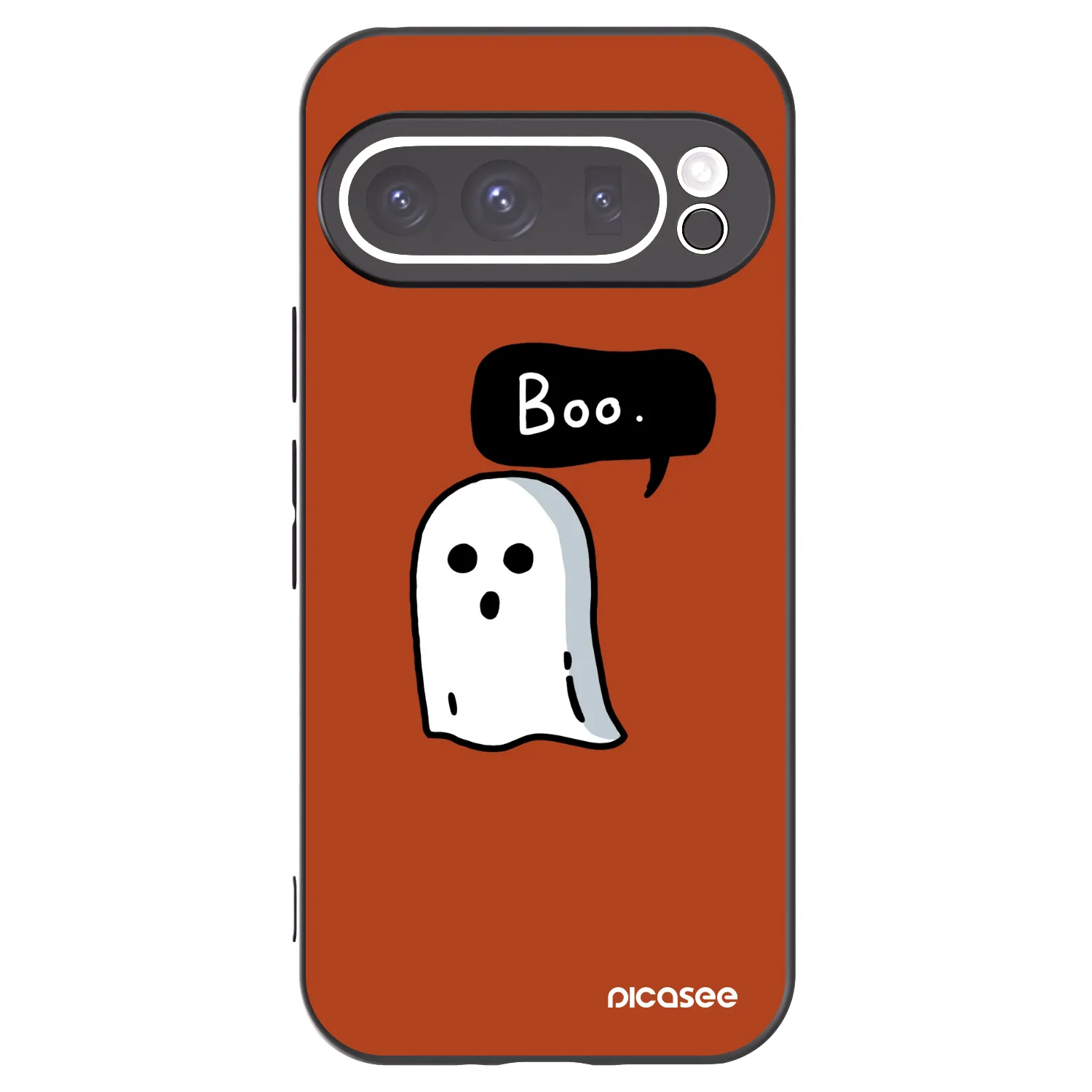 Picasee silikonový černý obal pro Google Pixel 9 Pro XL - Boo