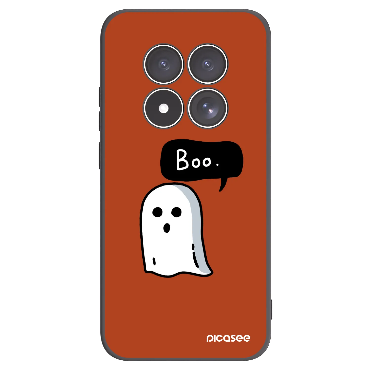 Picasee silikonový černý obal pro Xiaomi Redmi Note 15 Pro 4G - Boo
