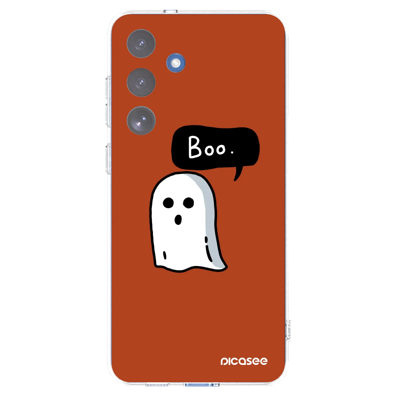 Picasee silikonový průhledný obal pro Samsung Galaxy S25 FE 5G - Boo