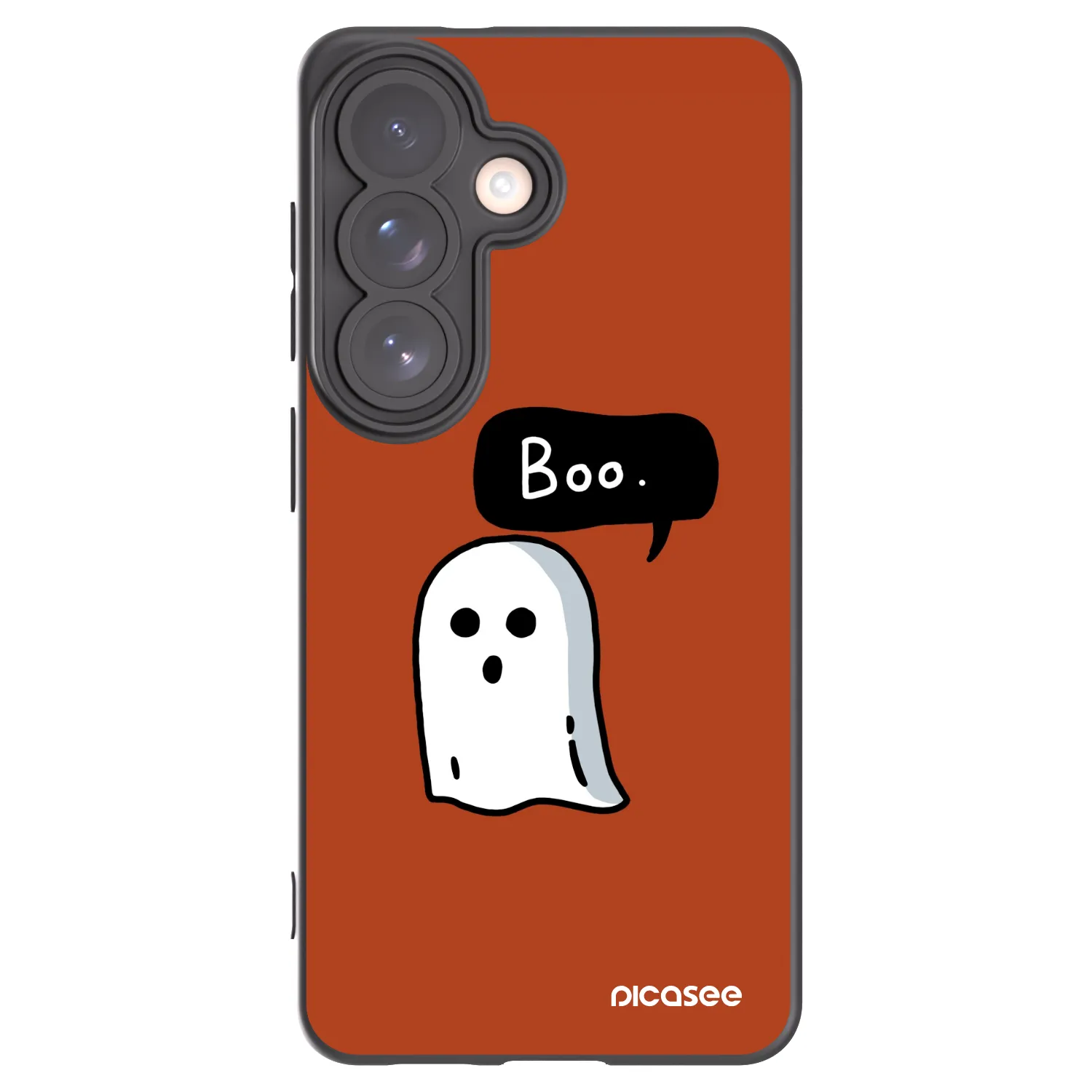 Picasee silikonový černý obal pro Samsung Galaxy S26 - Boo