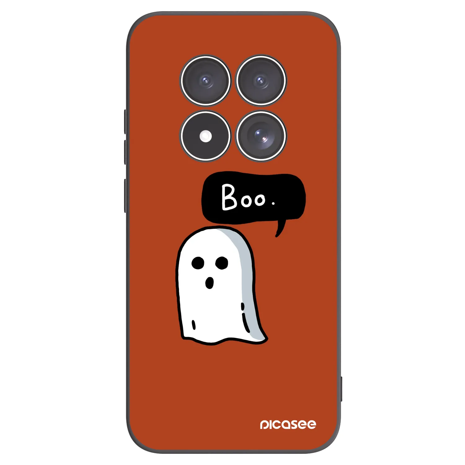 Picasee silikonový černý obal pro Xiaomi Redmi Note 15 Pro 5G - Boo