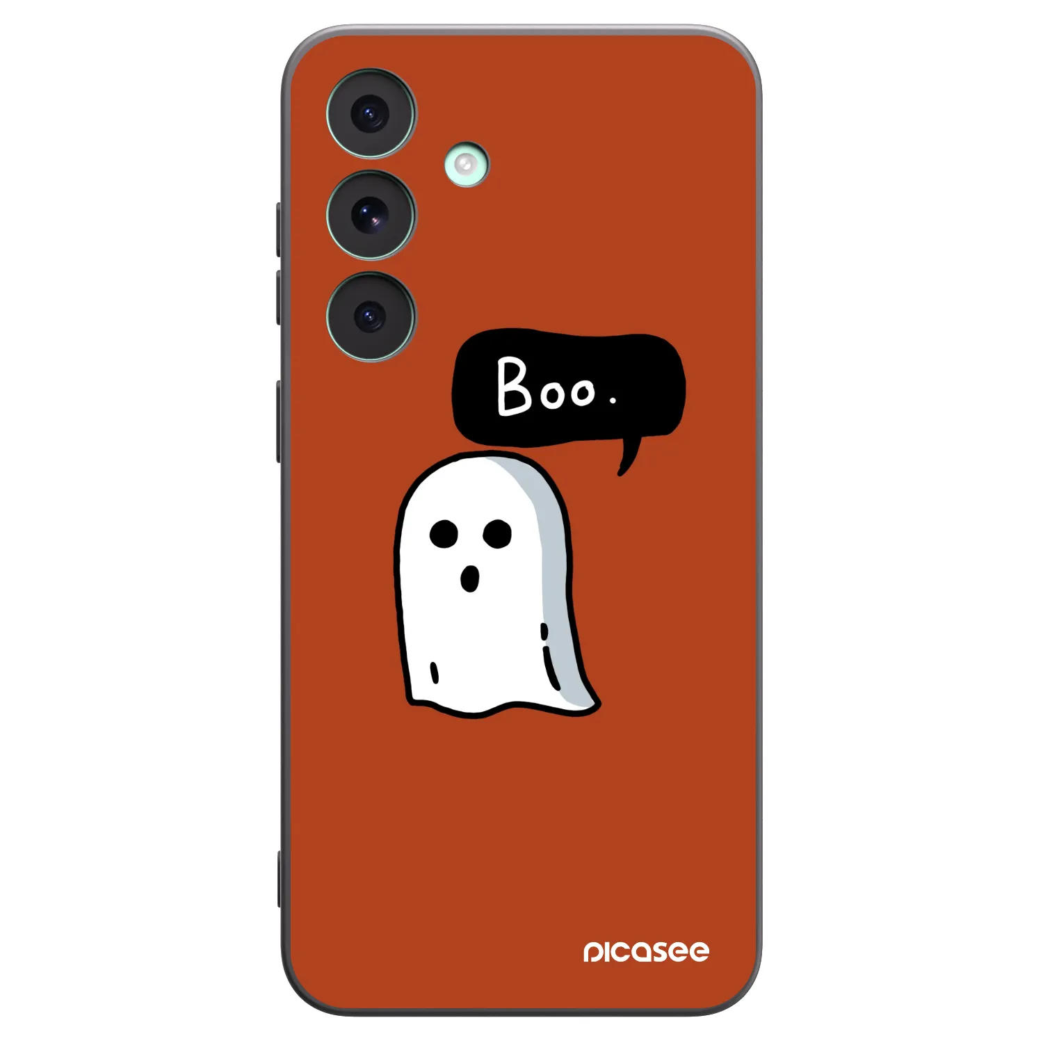 Picasee silikonový černý obal pro Samsung Galaxy S26 FE - Boo