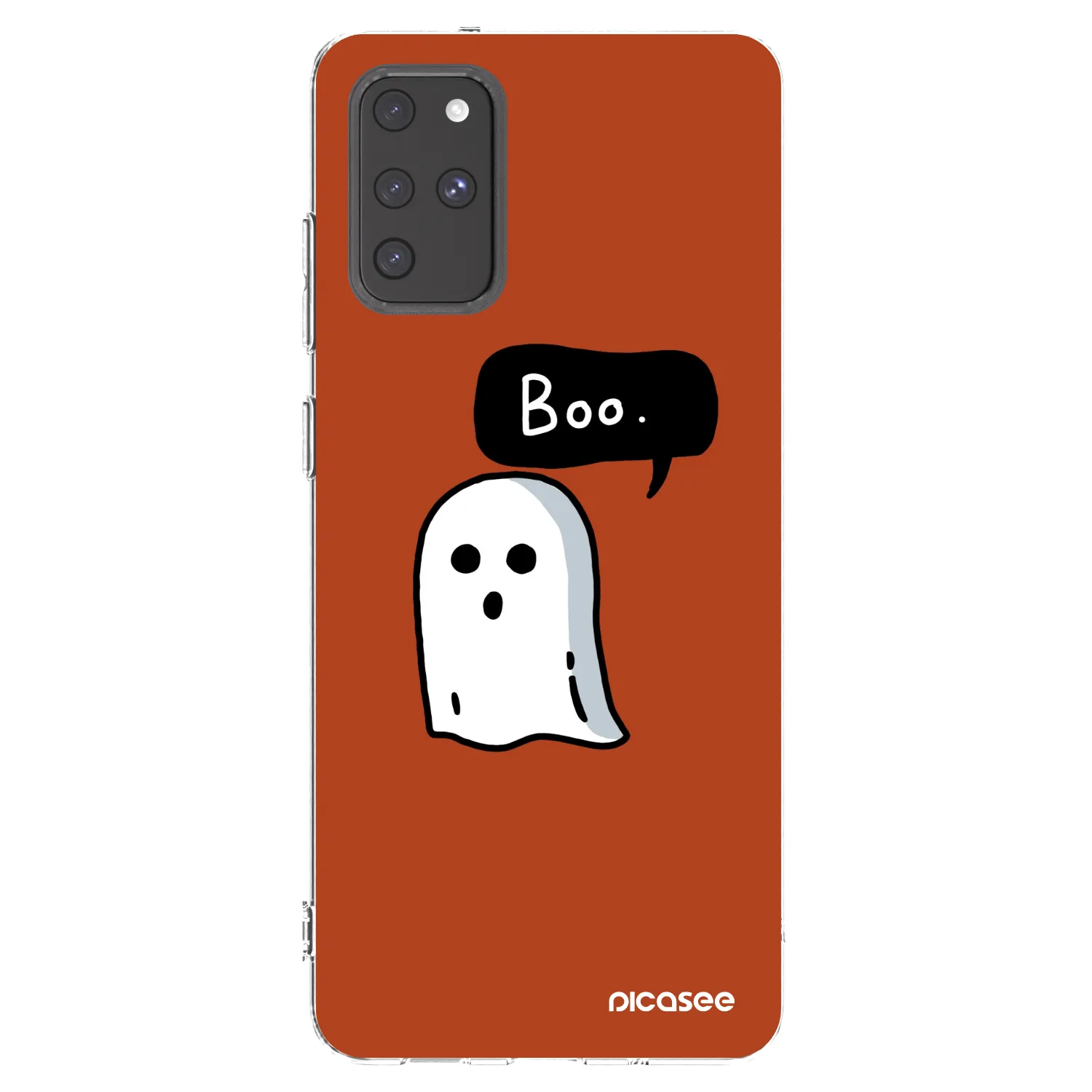 Picasee silikonový průhledný obal pro Samsung Galaxy S20+ G985F - Boo