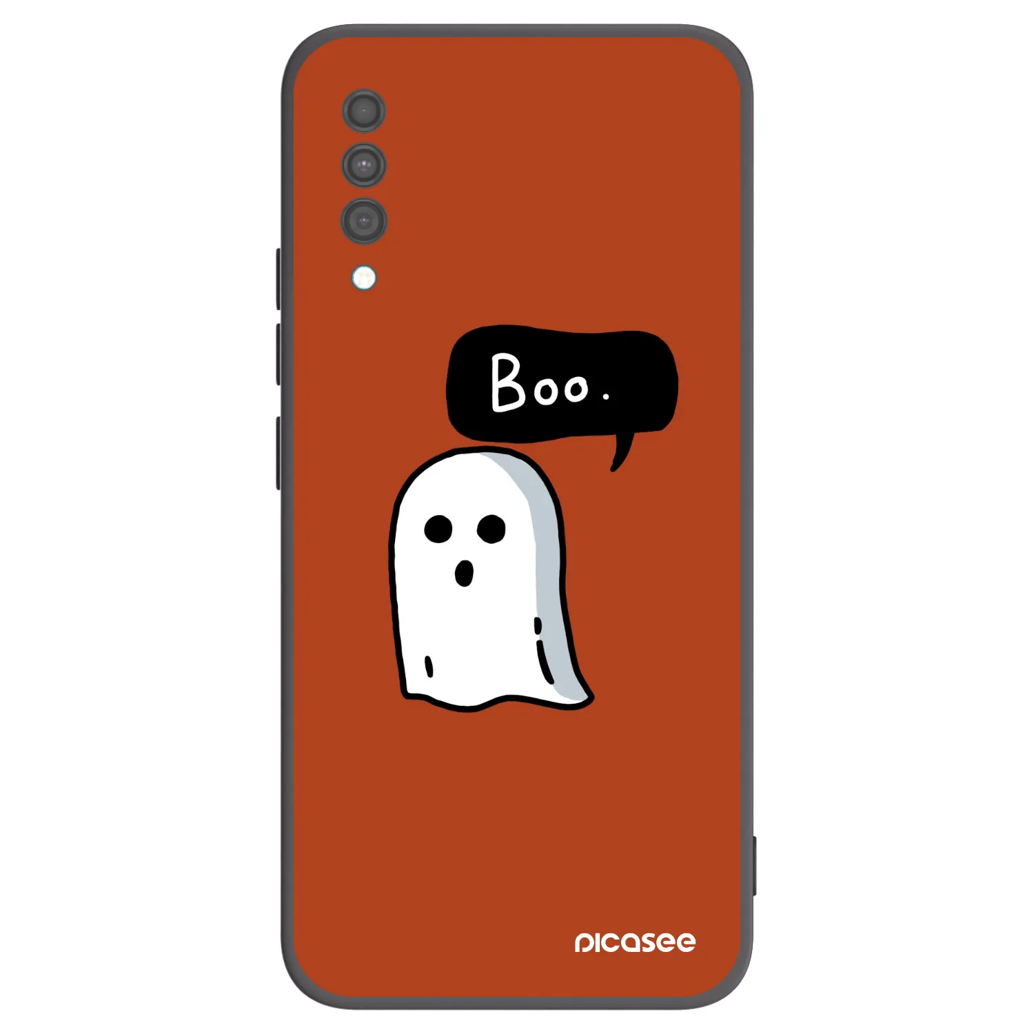 Picasee silikonový černý obal pro Samsung Galaxy A30s A307F - Boo