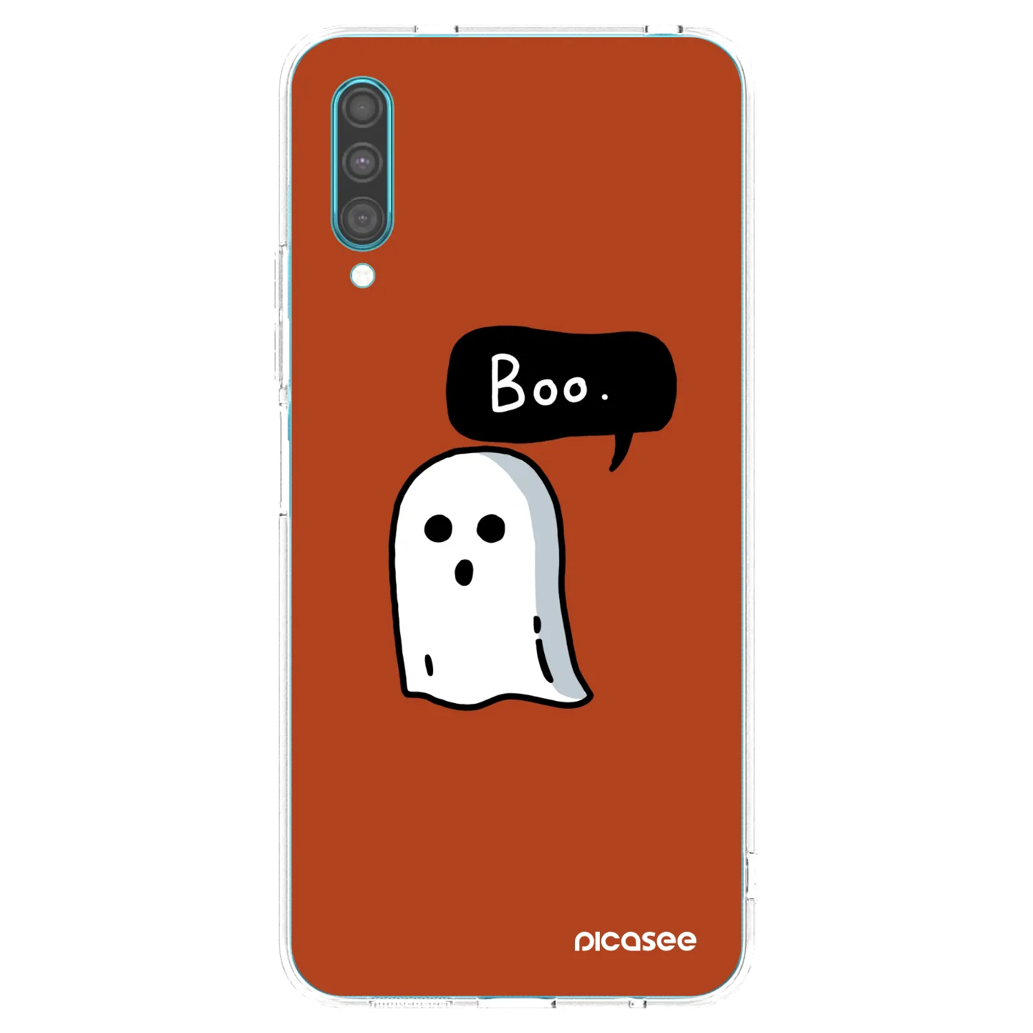 Picasee silikonový průhledný obal pro Samsung Galaxy A30s A307F - Boo
