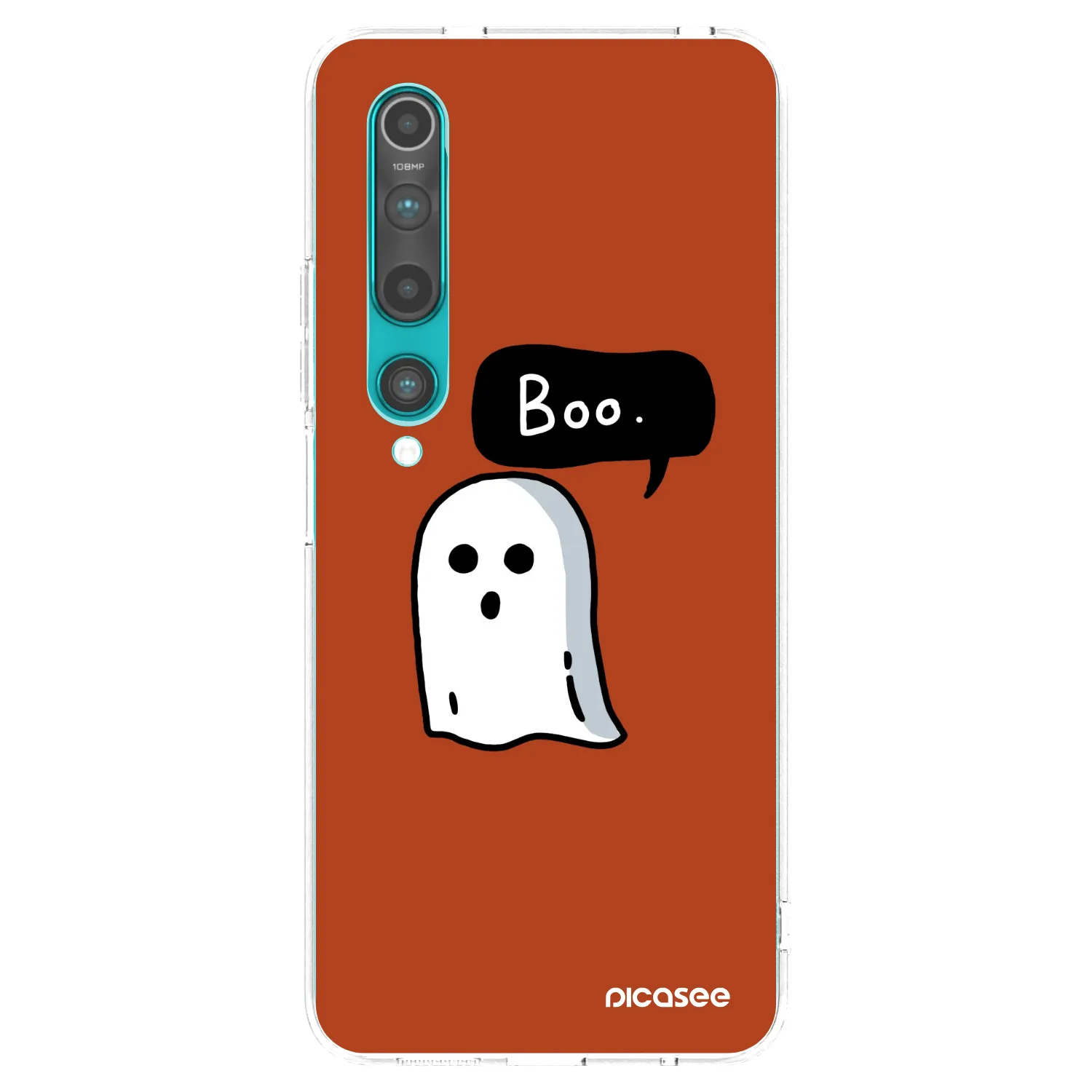 Picasee silikonový průhledný obal pro Xiaomi Mi 10 - Boo