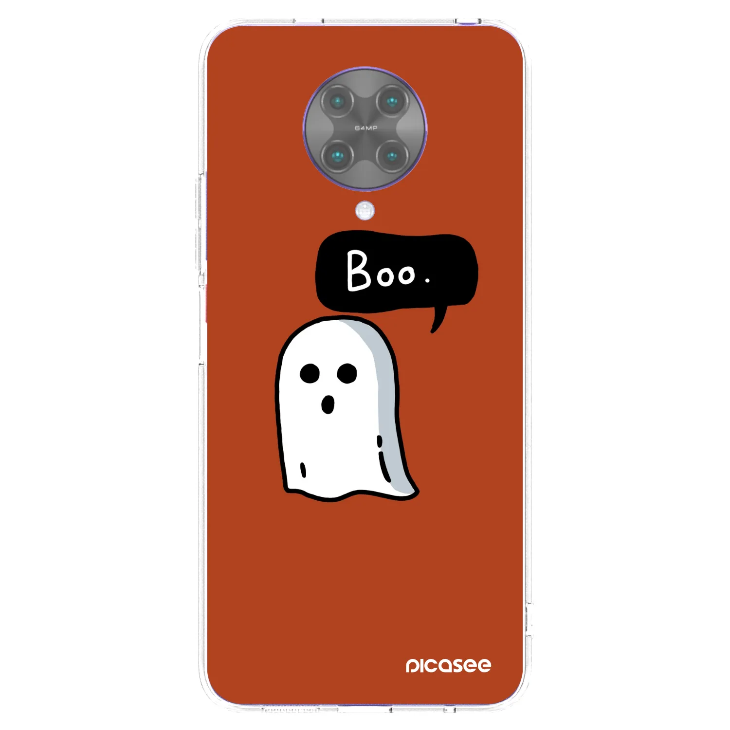 Picasee silikonový průhledný obal pro Xiaomi Poco F2 Pro - Boo
