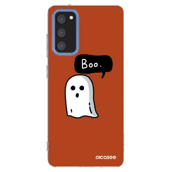 Picasee silikonový průhledný obal pro Samsung Galaxy S20 FE - Boo