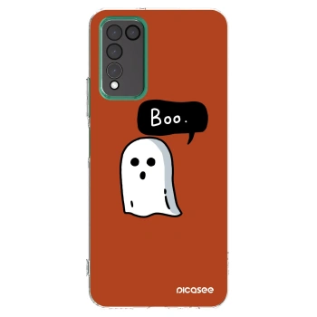 Picasee silikonový průhledný obal pro Honor 10X Lite - Boo