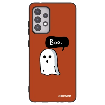 Picasee silikonový černý obal pro Samsung Galaxy A52 5G A525F - Boo