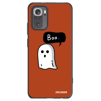 Picasee silikonový černý obal pro Xiaomi Redmi Note 10S - Boo