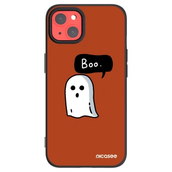 Picasee silikonový černý obal pro Apple iPhone 13 - Boo