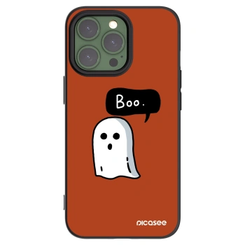 Picasee silikonový černý obal pro Apple iPhone 13 Pro - Boo