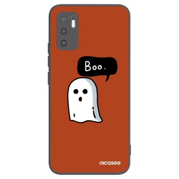 Picasee silikonový černý obal pro Xiaomi Redmi Note 10 5G - Boo
