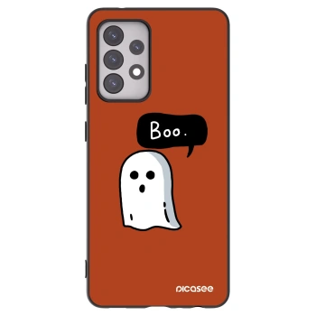 Picasee silikonový černý obal pro Samsung Galaxy A52s 5G A528B - Boo