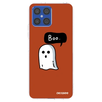 Picasee silikonový průhledný obal pro Honor X8 4G - Boo