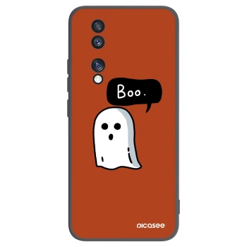 Picasee silikonový černý obal pro Honor 70 - Boo