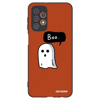Picasee silikonový černý obal pro Samsung Galaxy A23 A236B 5G - Boo