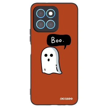 Picasee silikonový černý obal pro Honor X8 5G - Boo