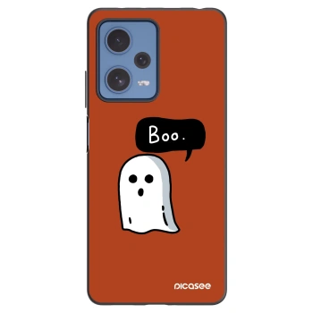 Picasee silikonový černý obal pro Xiaomi Redmi Note 12 Pro 5G - Boo