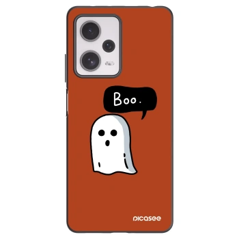 Picasee silikonový černý obal pro Xiaomi Redmi Note 12 Pro+ 5G - Boo