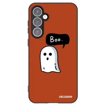 Picasee silikonový černý obal pro Samsung Galaxy S23 FE S711B - Boo