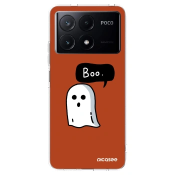 Picasee silikonový průhledný obal pro Xiaomi Poco X6 Pro - Boo