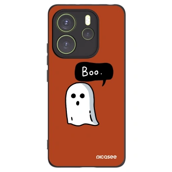 Picasee silikonový černý obal pro Xiaomi Redmi Note 14 4G - Boo