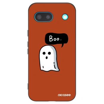 Picasee silikonový černý obal pro Google Pixel 8a - Boo