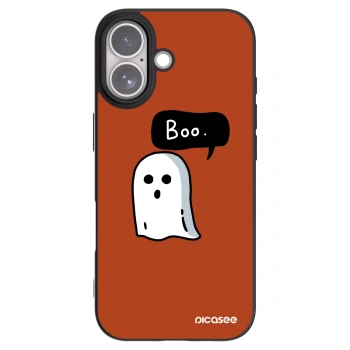 Picasee silikonový černý obal pro Apple iPhone 17 - Boo