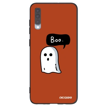 Picasee silikonový černý obal pro Samsung Galaxy A70 A705F - Boo