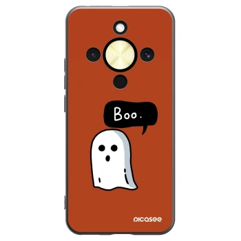 Picasee silikonový černý obal pro Honor Magic8 Lite 5G - Boo