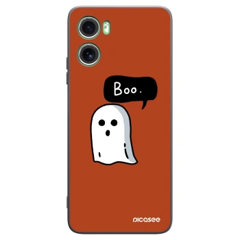Picasee silikonový černý obal pro Motorola Moto G06 - Boo