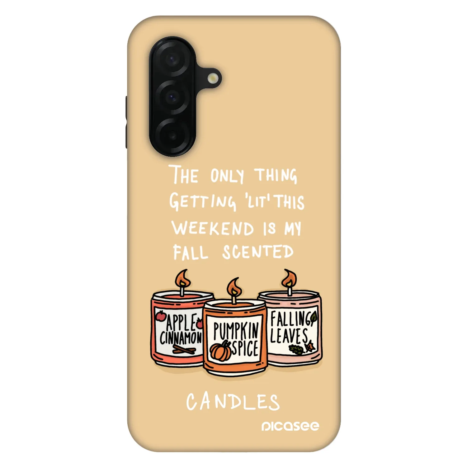 Picasee Fashion Case pro Samsung Galaxy A26 5G A266B - Candles