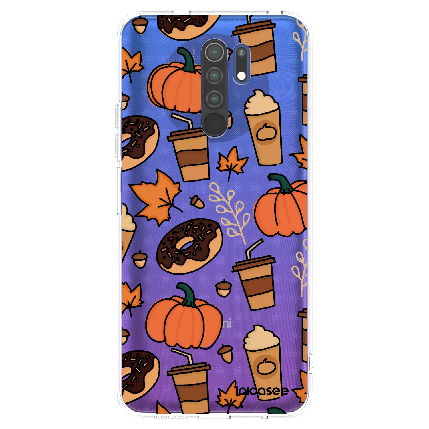 Picasee silikonový průhledný obal pro Xiaomi Redmi 9 - Fallovers