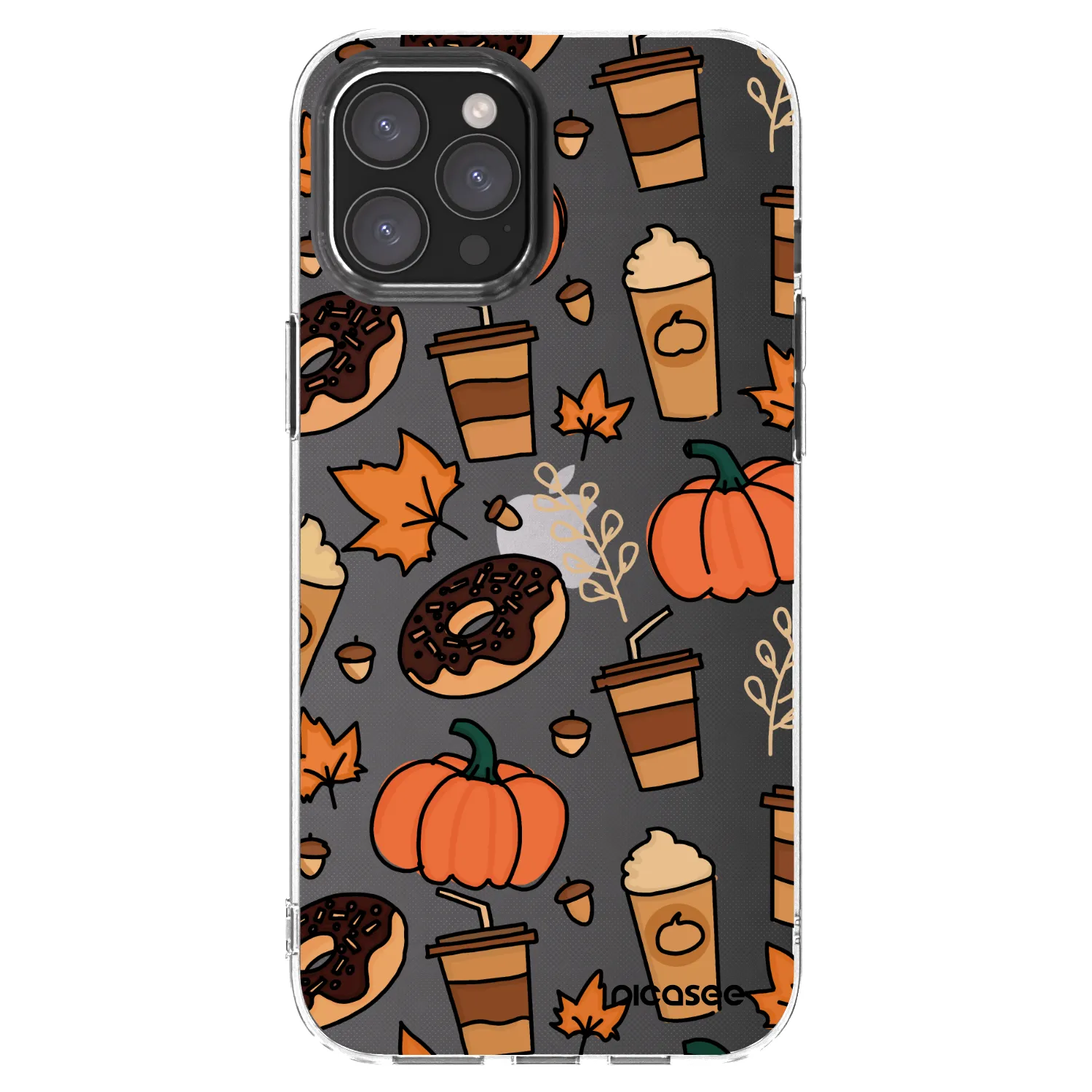 Picasee silikonový průhledný obal pro Apple iPhone 12 Pro Max - Fallovers