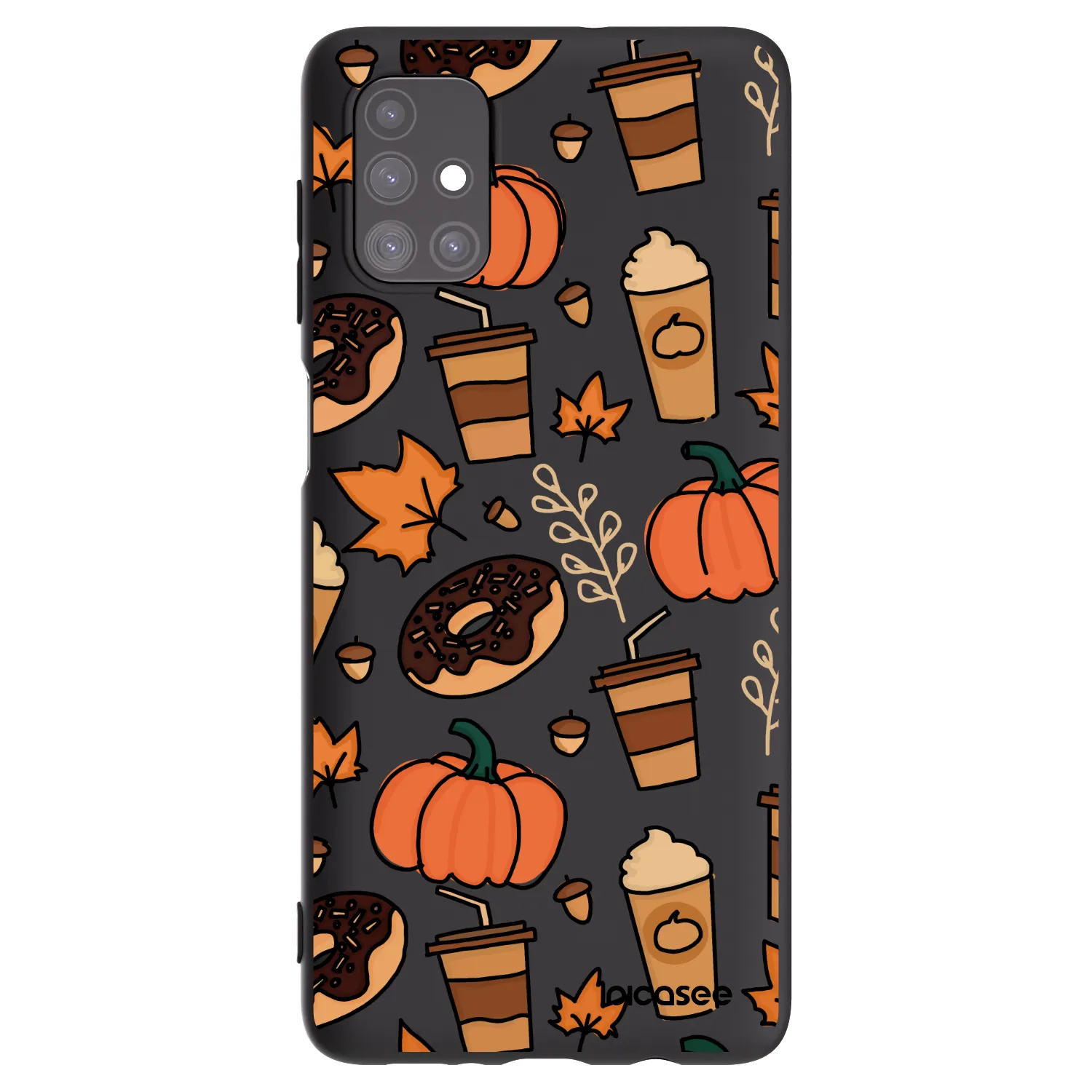 Picasee silikonový černý obal pro Samsung Galaxy M51 M515F - Fallovers