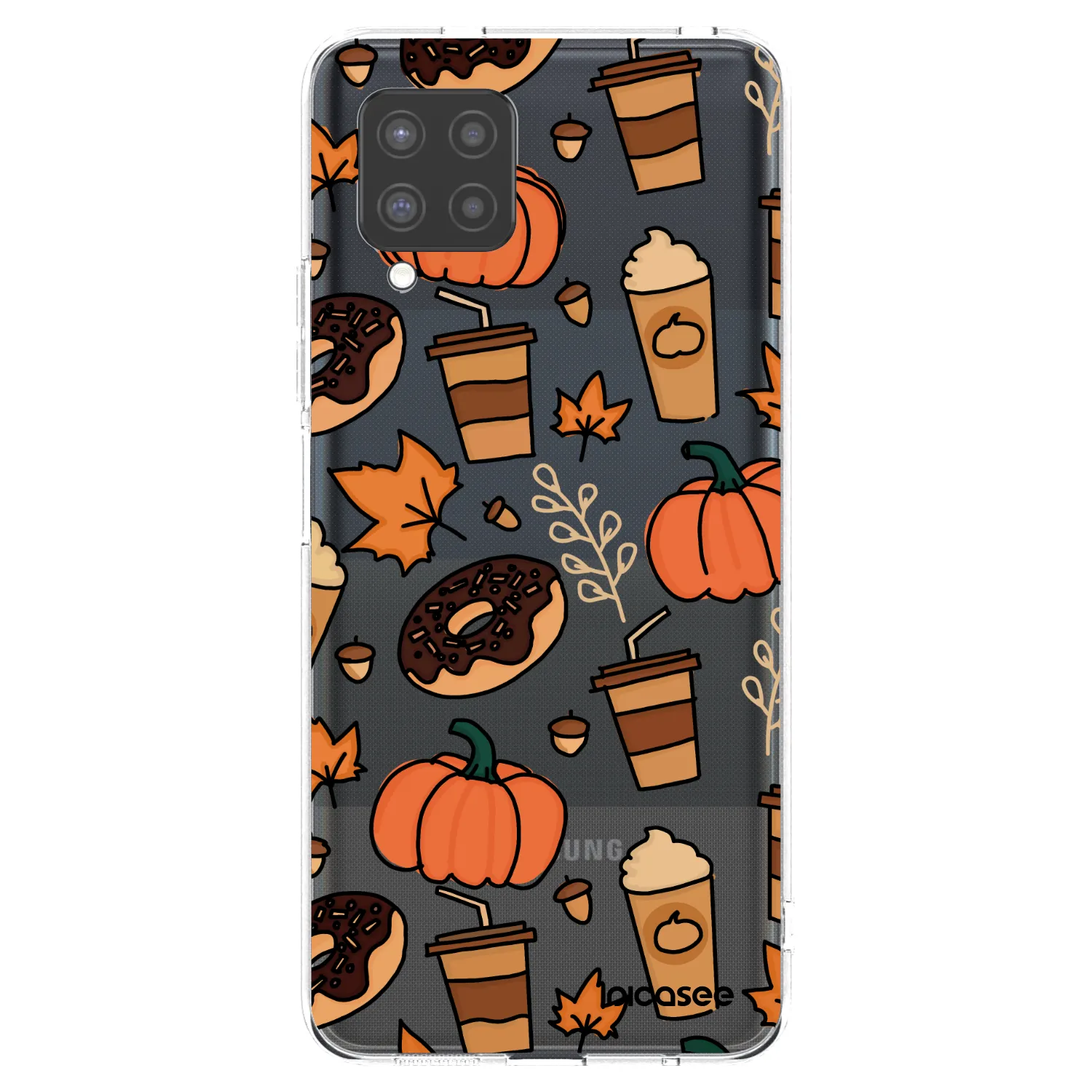 Picasee silikonový průhledný obal pro Samsung Galaxy A42 A426B - Fallovers