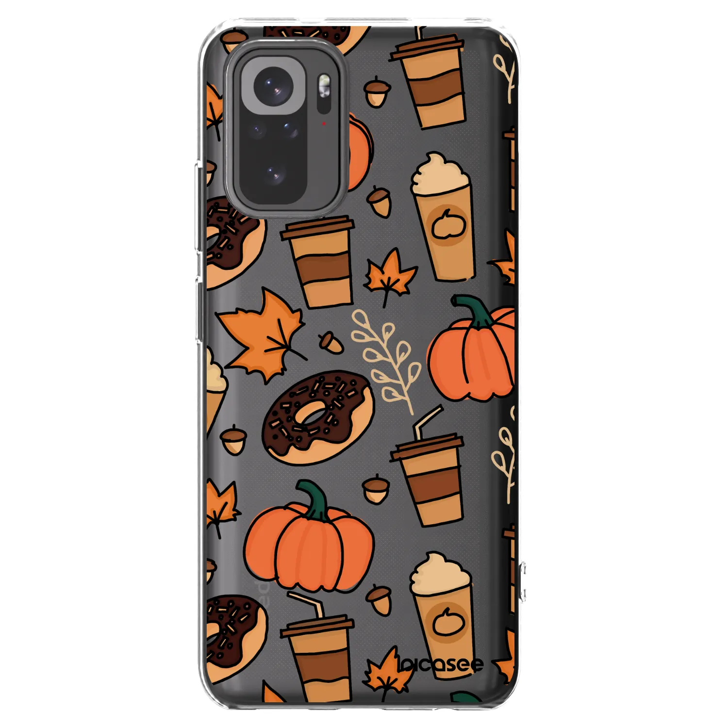 Picasee silikonový průhledný obal pro Xiaomi Redmi Note 10S - Fallovers