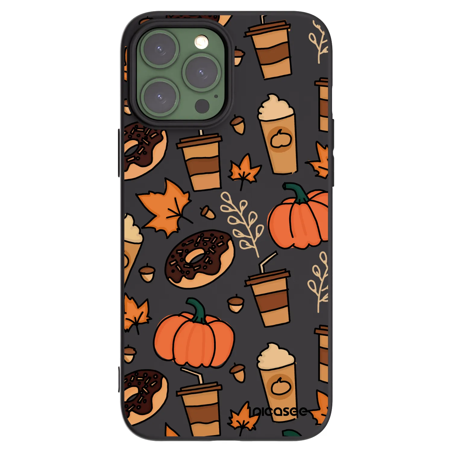 Picasee silikonový černý obal pro Apple iPhone 13 Pro Max - Fallovers