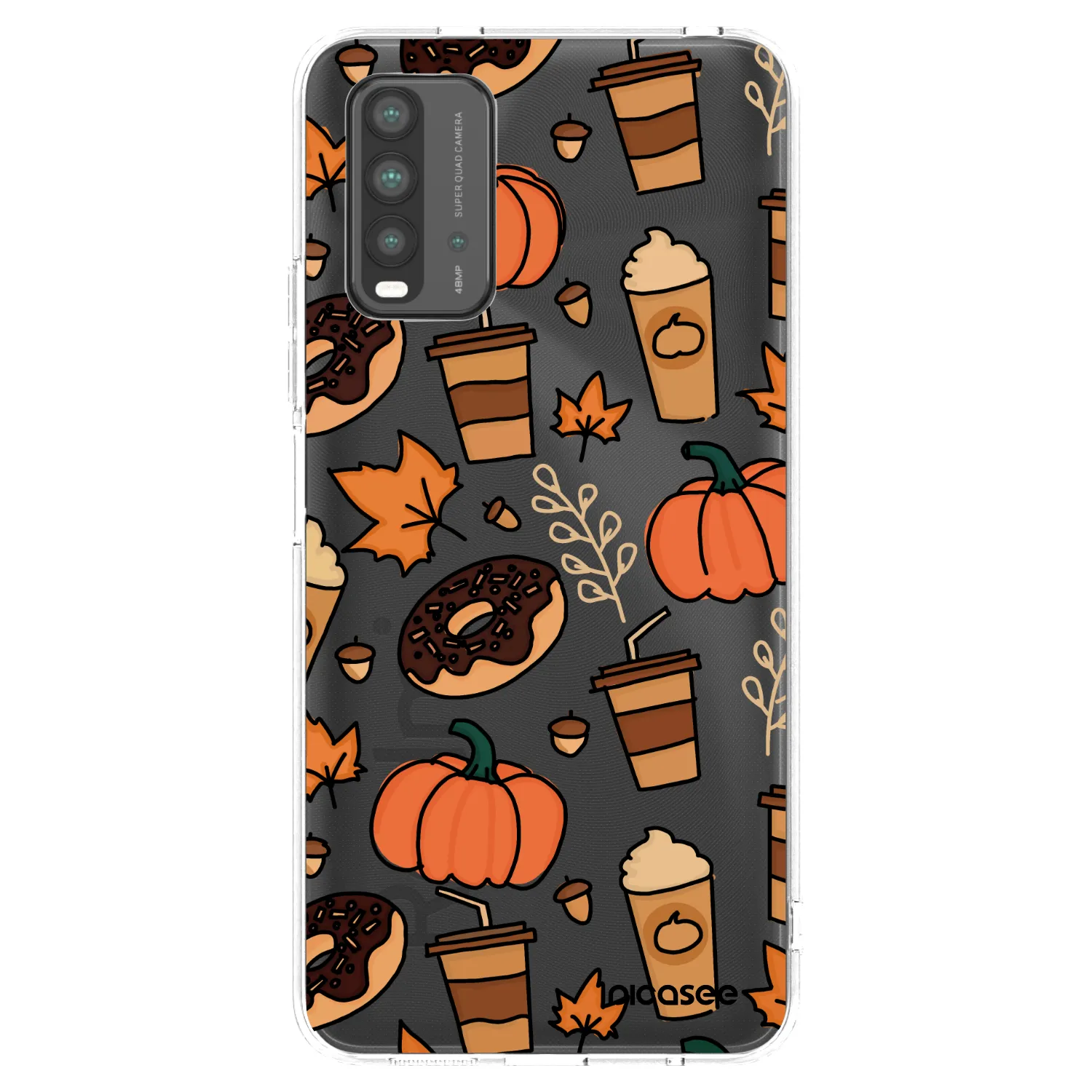 Picasee silikonový černý obal pro Xiaomi Redmi 9T - Fallovers