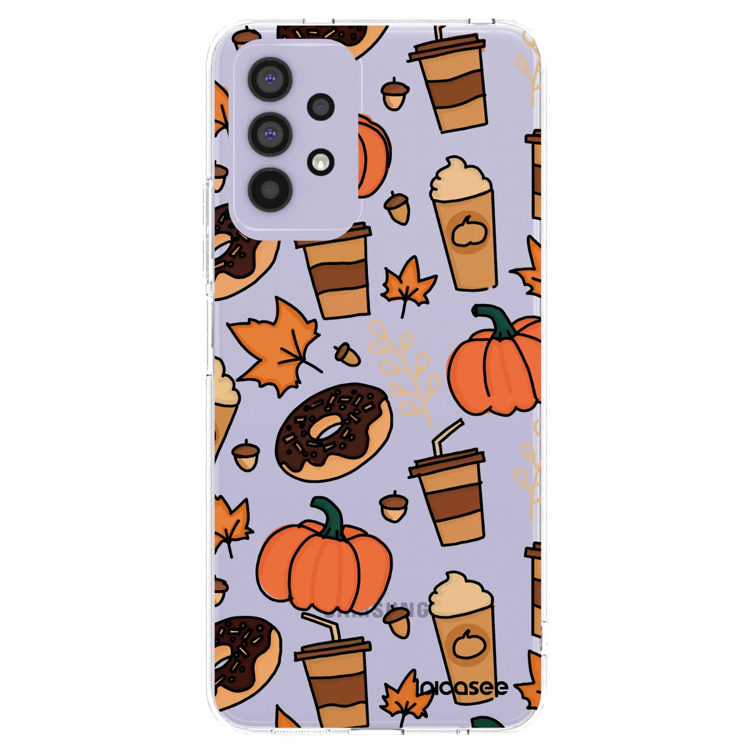 Picasee silikonový průhledný obal pro Samsung Galaxy A32 4G SM-A325F - Fallovers