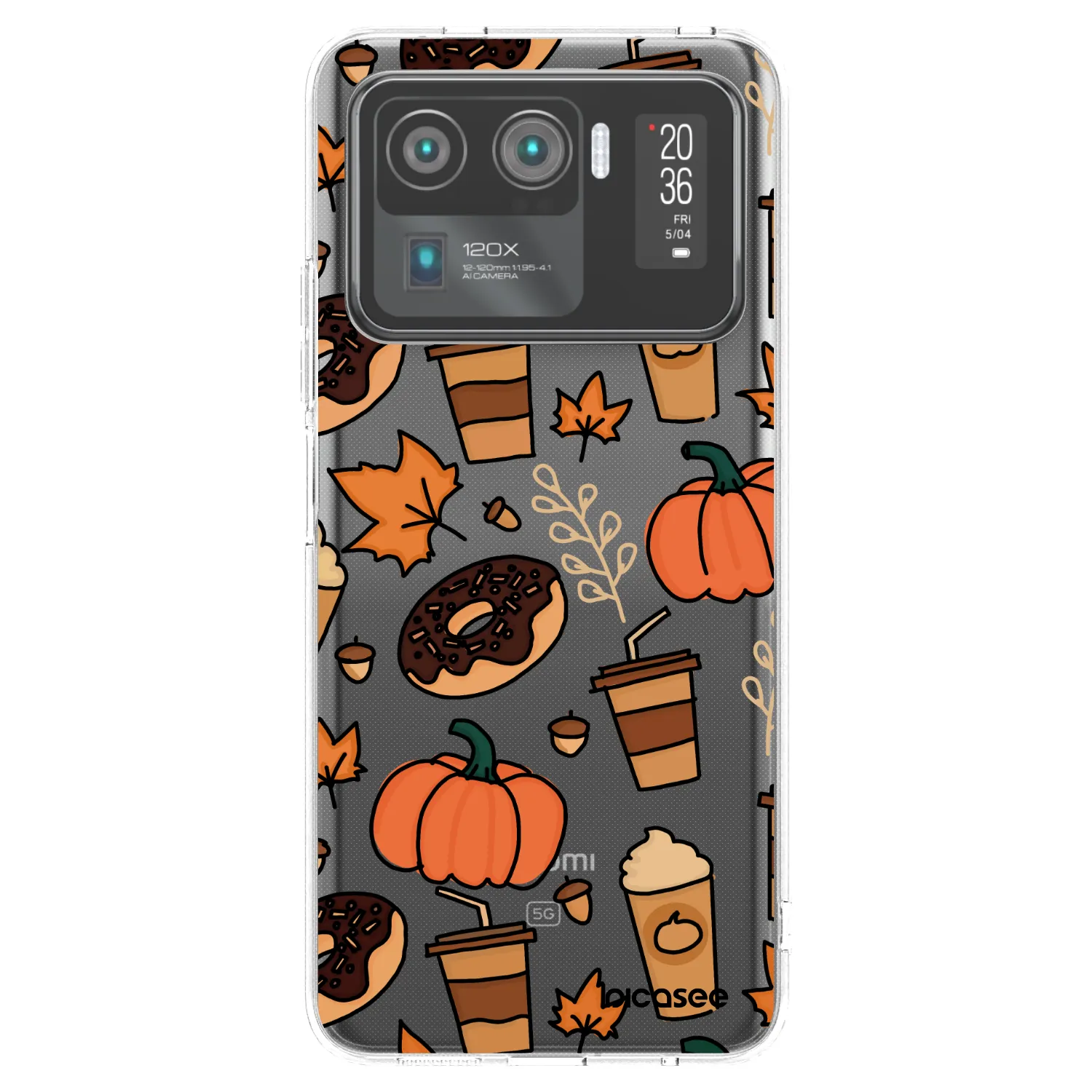 Picasee silikonový průhledný obal pro Xiaomi Mi 11 Ultra - Fallovers