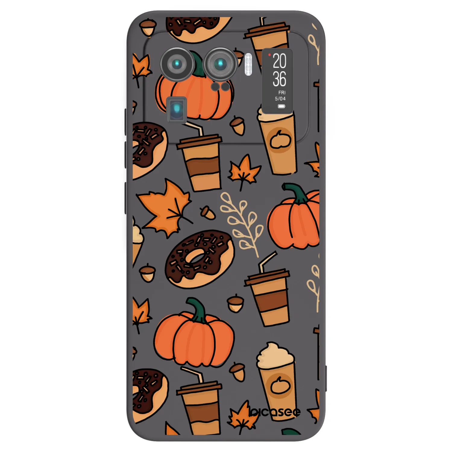 Picasee silikonový černý obal pro Xiaomi Mi 11 Ultra - Fallovers