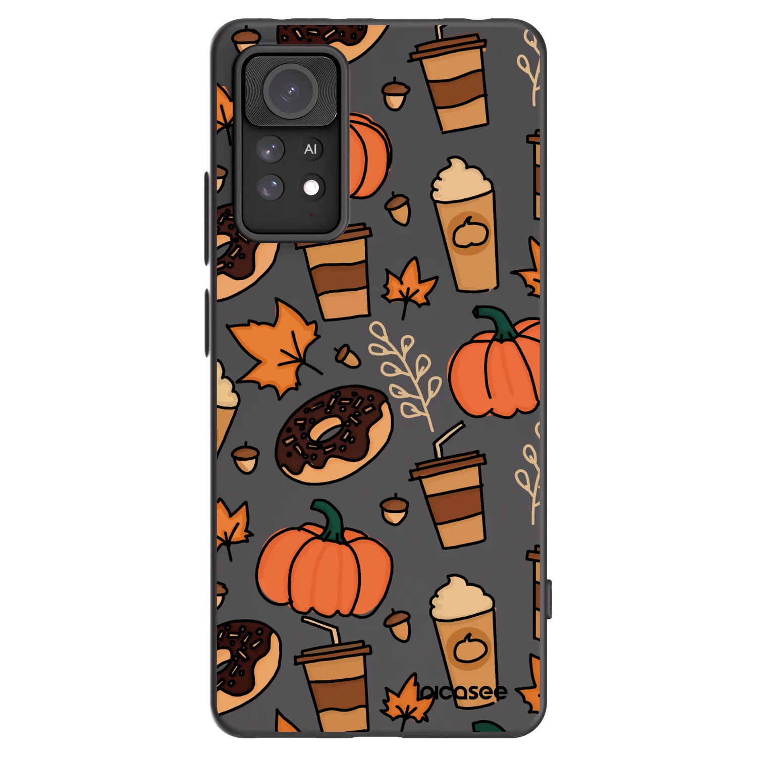 Picasee silikonový černý obal pro Xiaomi Redmi Note 11 Pro - Fallovers