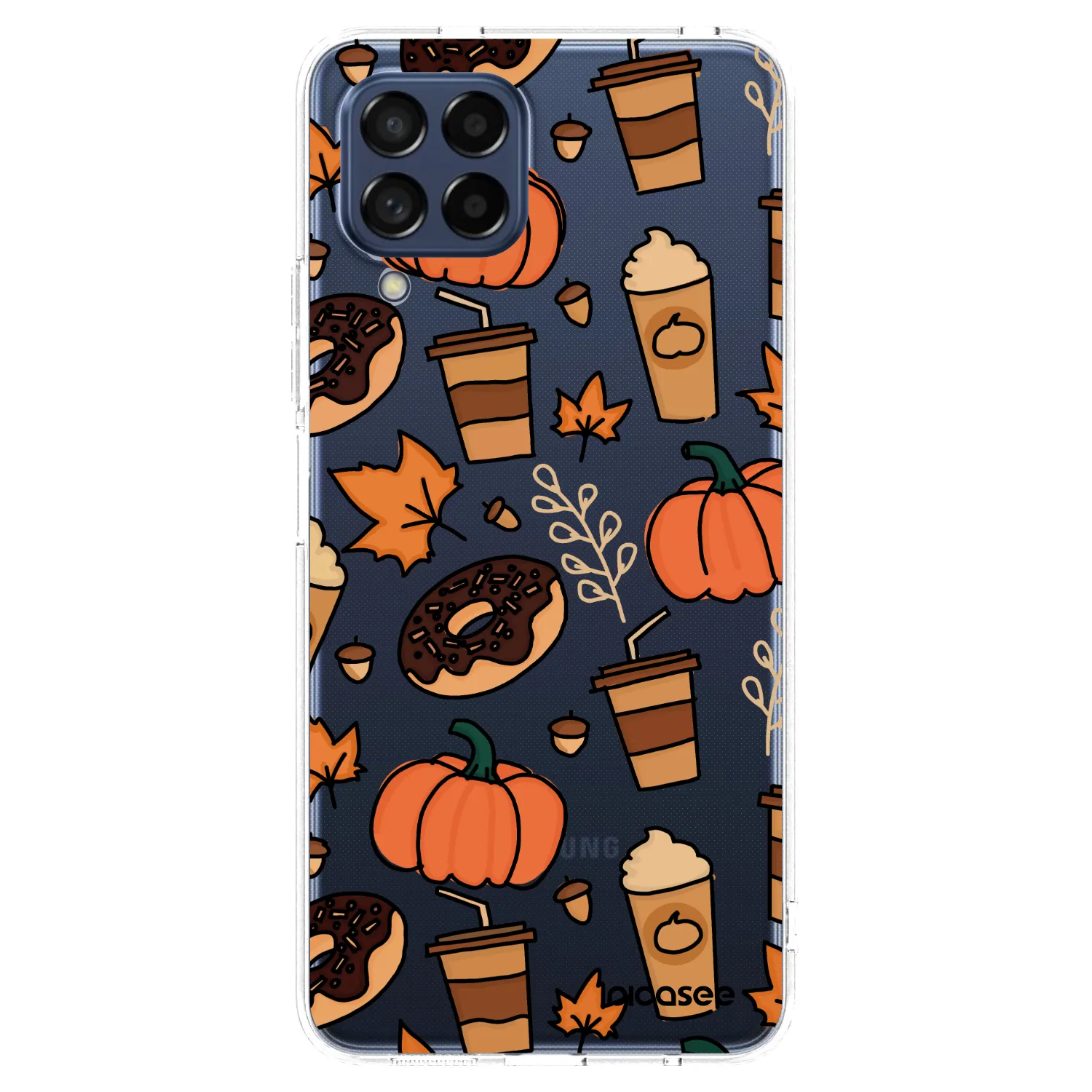 Picasee silikonový průhledný obal pro Samsung Galaxy M53 5G - Fallovers