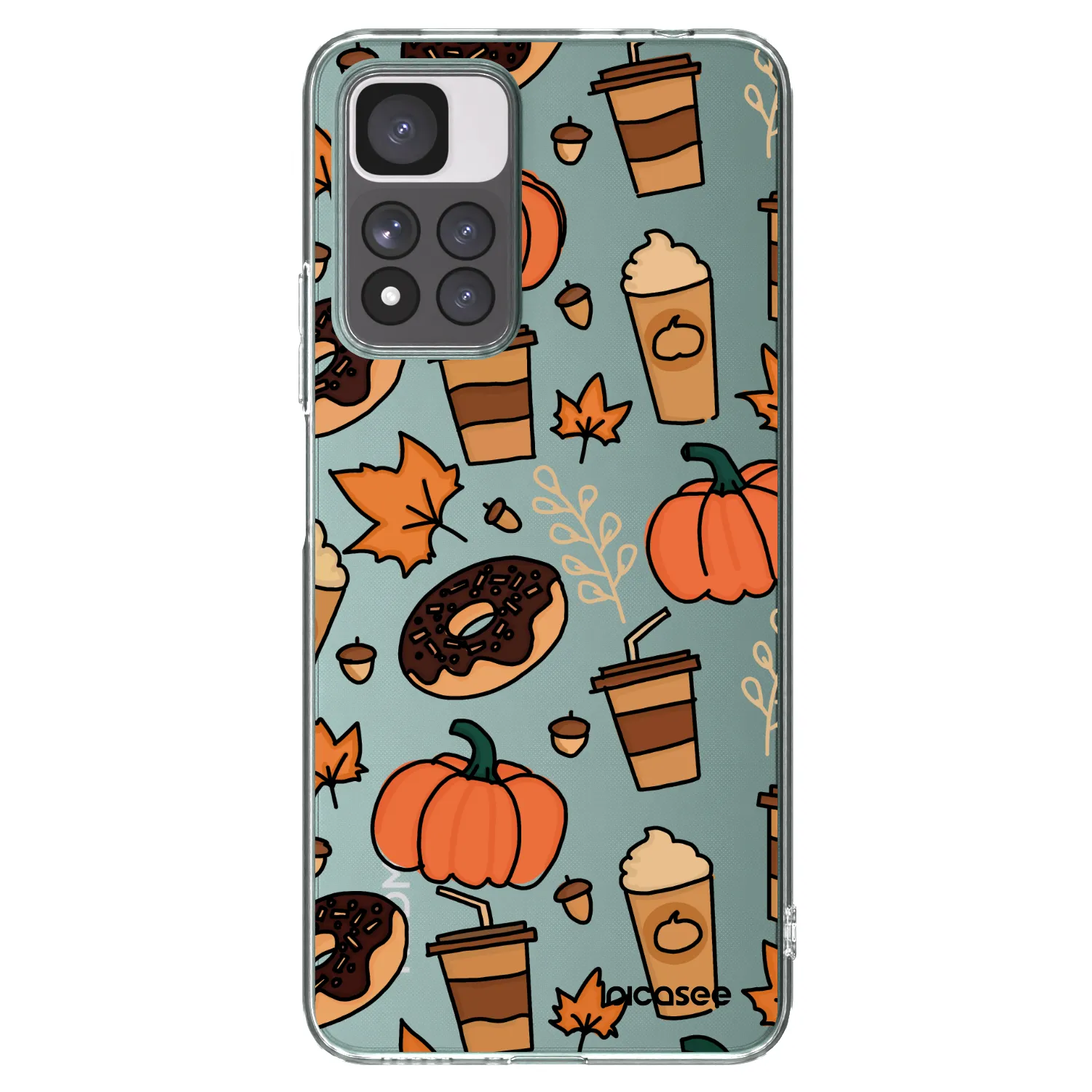 Picasee silikonový průhledný obal pro Xiaomi Redmi Note 11 Pro+ 5G - Fallovers