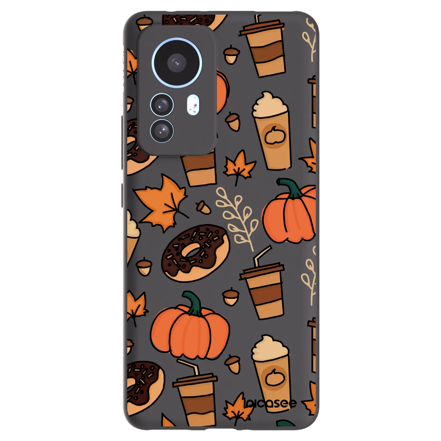 Picasee silikonový černý obal pro Xiaomi 12T - Fallovers