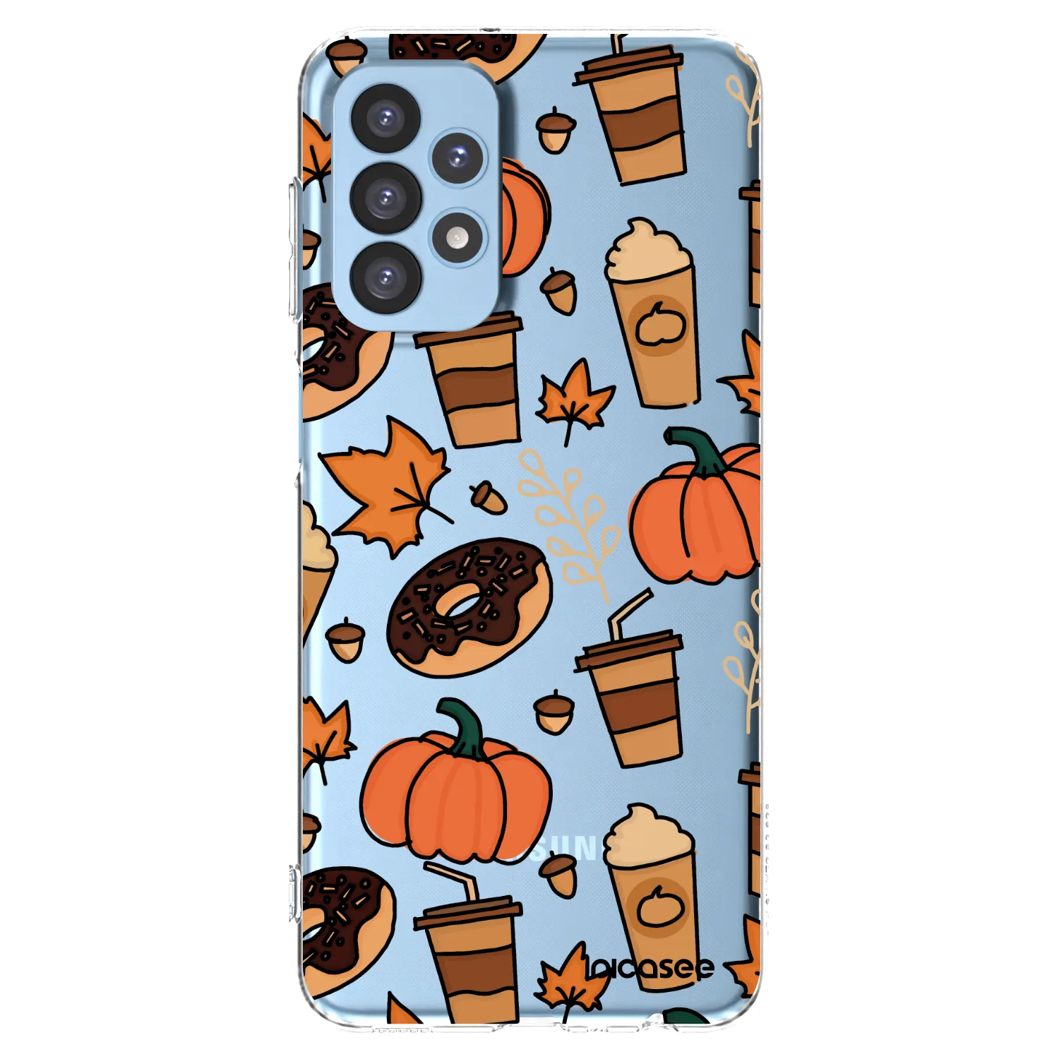Picasee silikonový průhledný obal pro Samsung Galaxy A23 A235F 4G - Fallovers