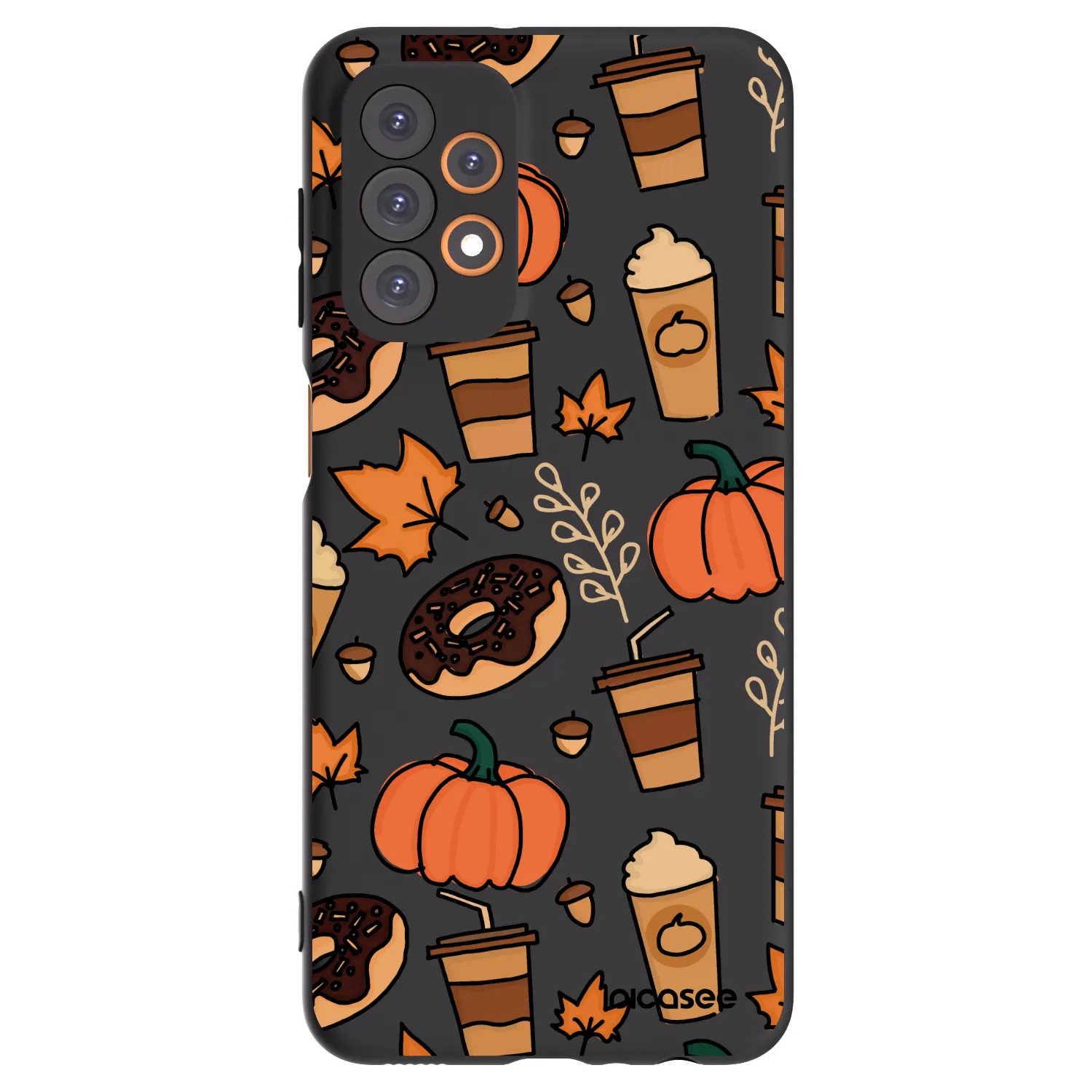Picasee silikonový černý obal pro Samsung Galaxy A23 A236B 5G - Fallovers